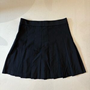 Uniqlo Black Pleated Mini Skirt
